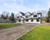 View of front of home with a front yard