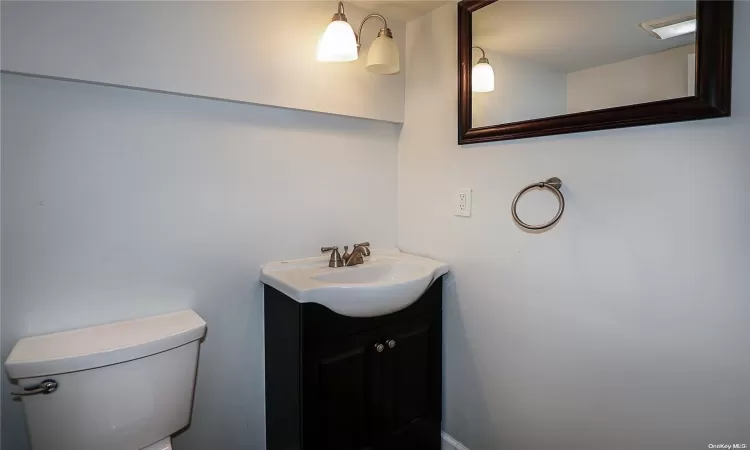 Basement Half Bath