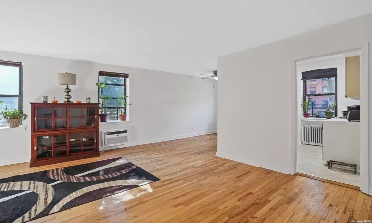 Living Area and Kitchen