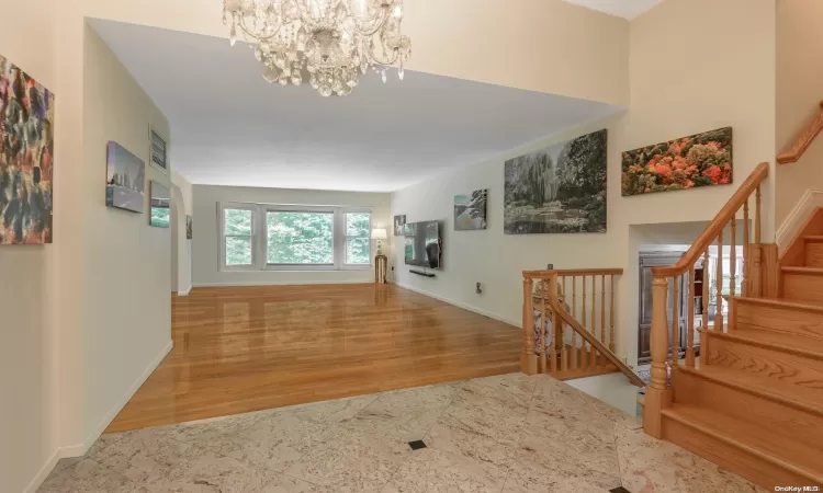 Living Room from entrance of the house