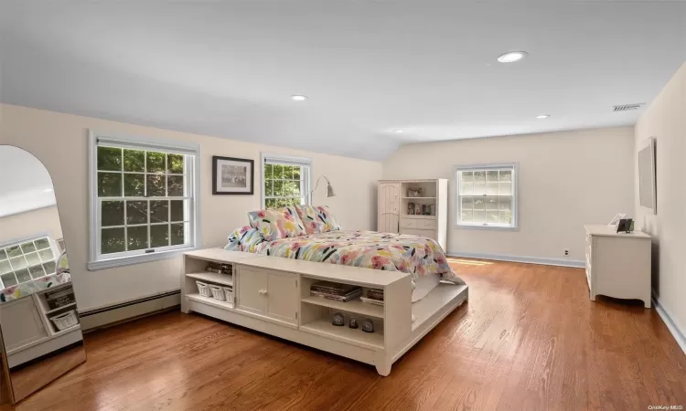 Family Room with fireplace - STAGED