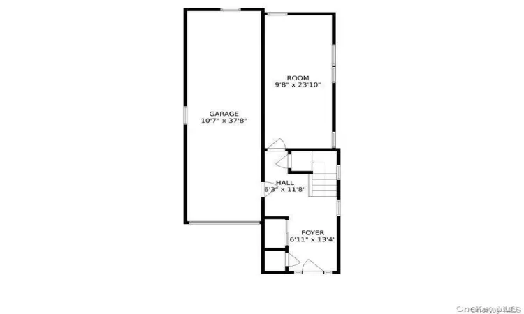 Entry Foyer, Rear Storage/Gym, Tandem Garage