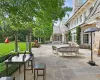 Expansive Bluestone Patio Overlooks Glorious Landscaping