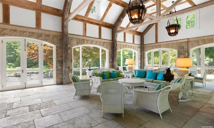 Screened Porch similar in Design to Great Room