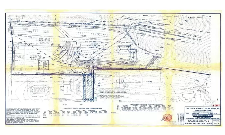 Proposed sub division map