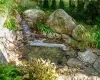 View of waterfall/pond