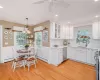 Kitchen with dining area