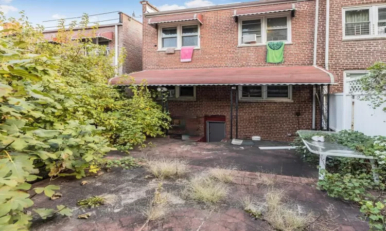 View of rear view of house