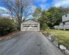 Garage with a yard