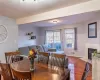 Dining room featuring hardwood / wood-style floors