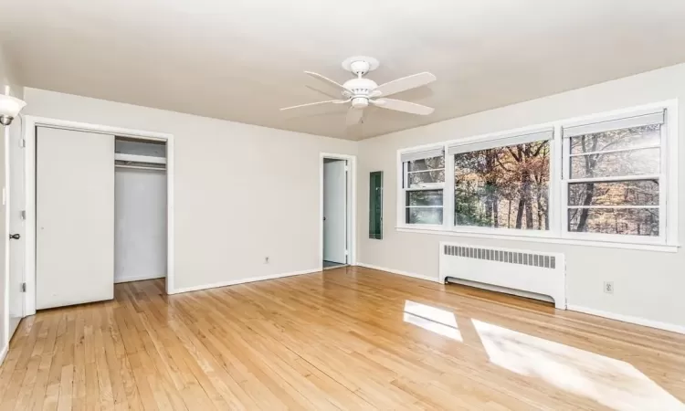 Large closet space