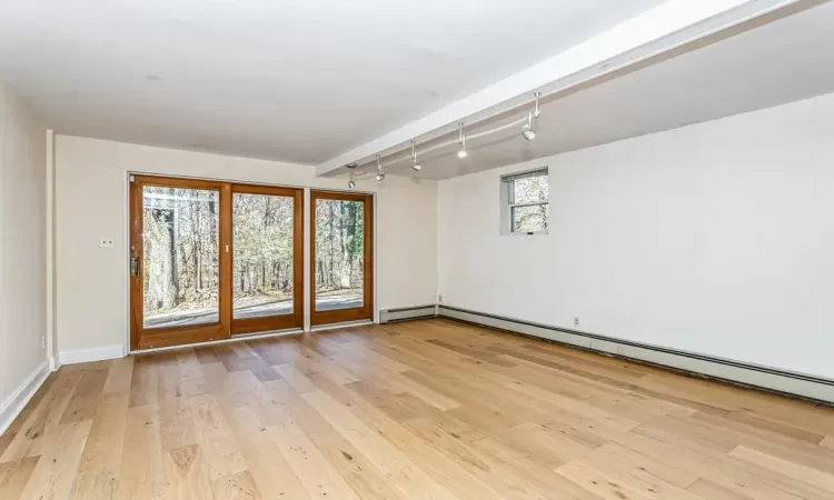 Walk-out family room.