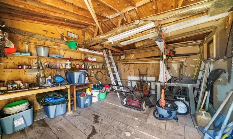 View of storage room