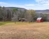 View of yard featuring a mountain view