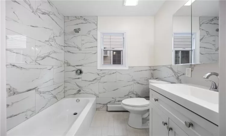 full bathroom , 1st floor unit