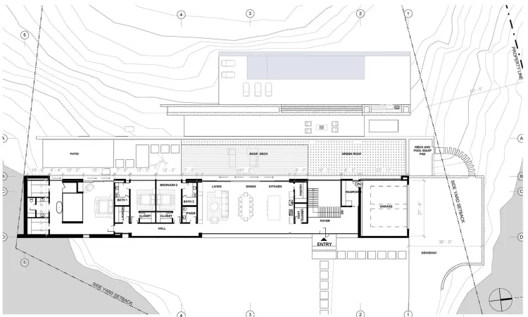 Proposed entry level floor plan