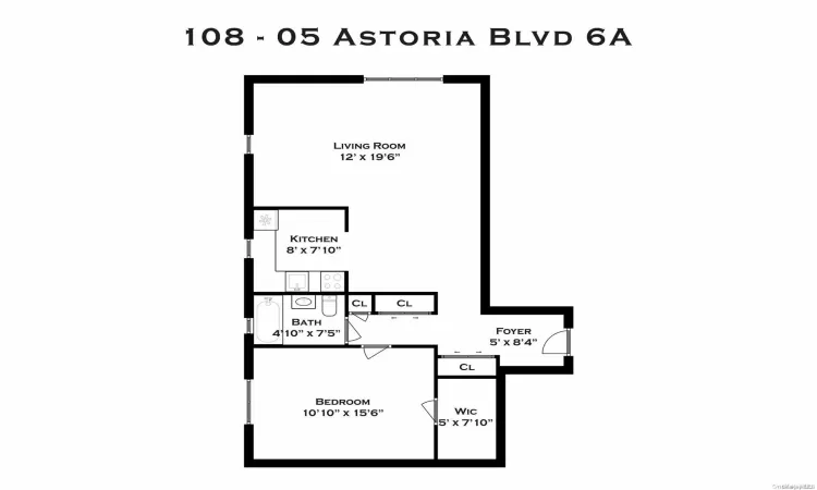 108-05 Astoria Boulevard, New York, NY, 1 Bedroom Bedrooms, 4 Rooms Rooms,1 BathroomBathrooms,Residential,For Sale,Astoria,L3538363