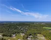 Birds eye view from  property of Goshen Town