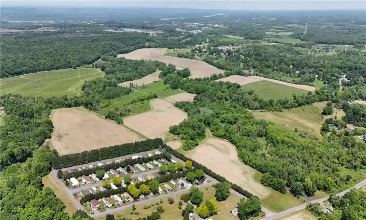 View of aerial view