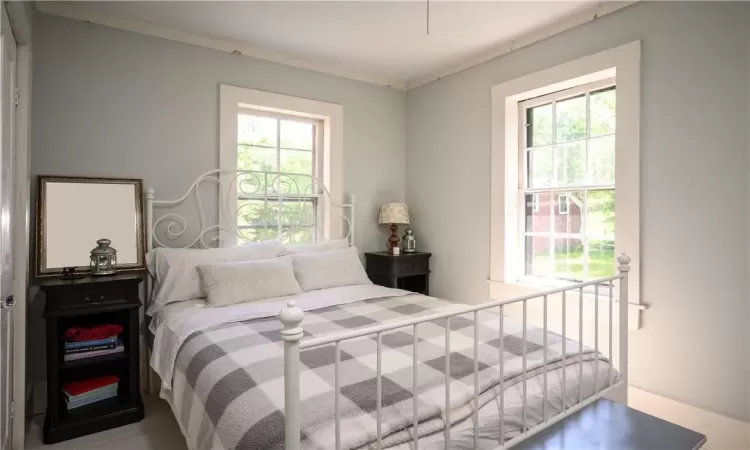 Bright and airy bedroom