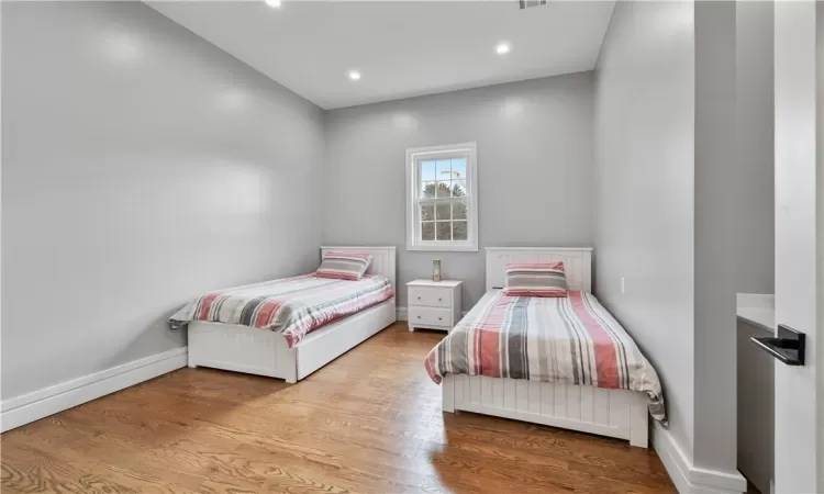 Bedroom featuring light hardwood / wood-style flooring