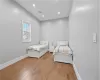 Bedroom featuring hardwood / wood-style floors