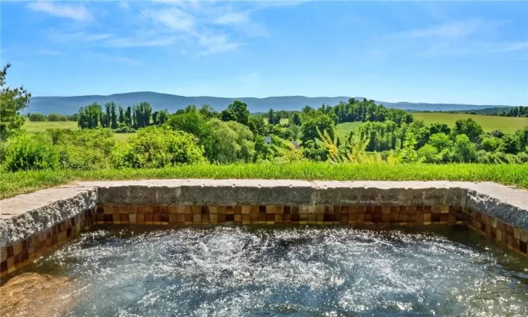 Hot tub with a view