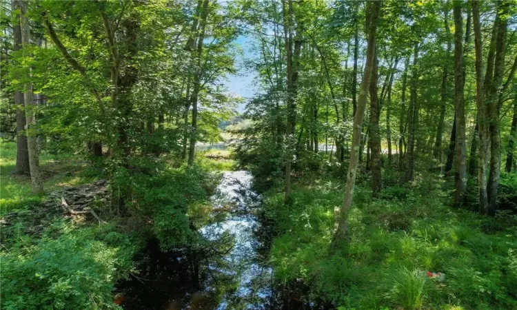 View of Pond going into property