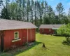 Shed in back of home.