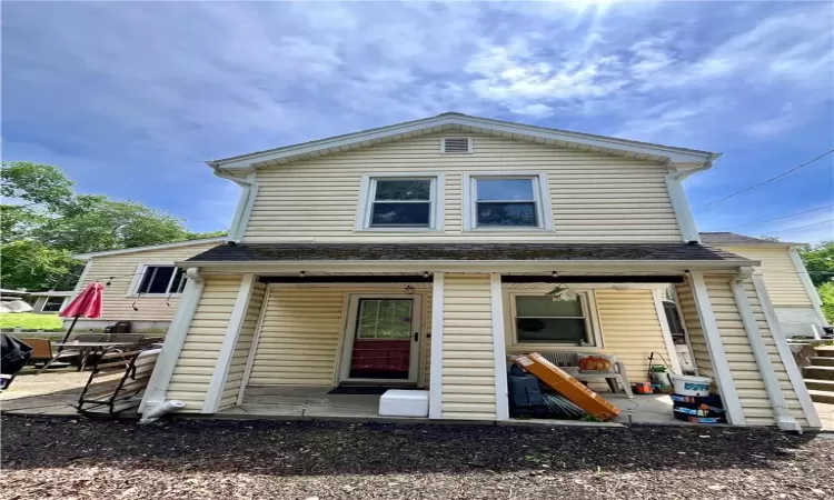 View of rear view of house