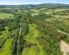 Bird's eye view featuring a mountain view