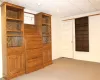 Office with built in shelf unit.  Brand new carpeting