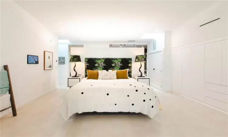 Bedroom featuring light hardwood / wood-style floors