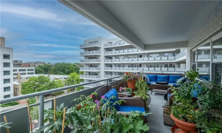 Large Terrace off of the living room