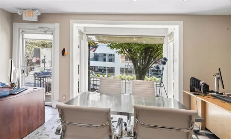 View of dining area