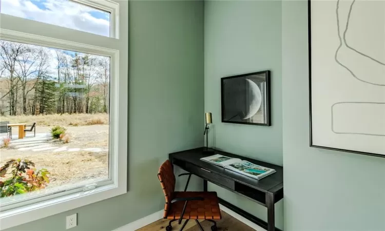 Bedroom featuring light hardwood / wood-style floors