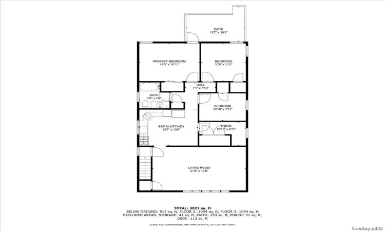 Floor Plan - Second Floor