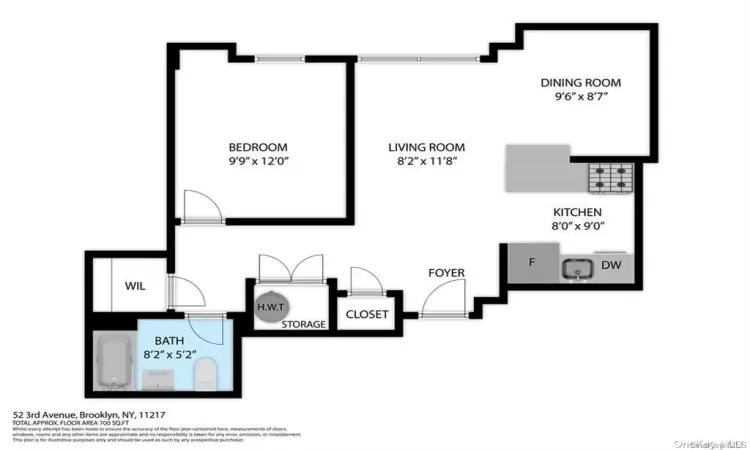 52 3rd Avenue, New York, NY, 1 Bedroom Bedrooms, 2 Rooms Rooms,1 BathroomBathrooms,Residential,For Sale,3rd,L3593241