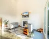 Living room featuring hardwood / wood-style floors