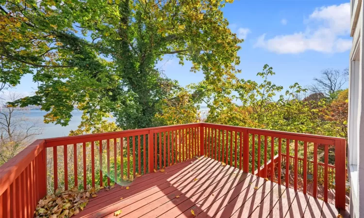 Upper Floor Deck off Primary Bedroom