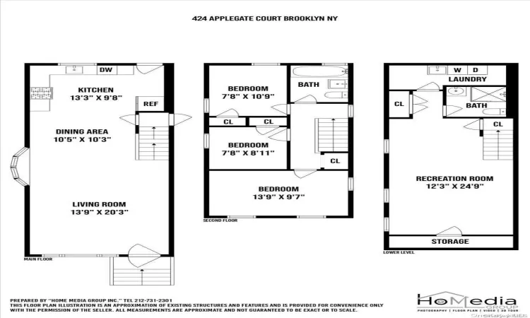 424 Applegate Court, New York, NY, 3 Bedrooms Bedrooms, 6 Rooms Rooms,2 BathroomsBathrooms,Residential,For Sale,Applegate,L3566874