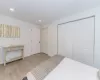 Bedroom featuring light hardwood / wood-style floors