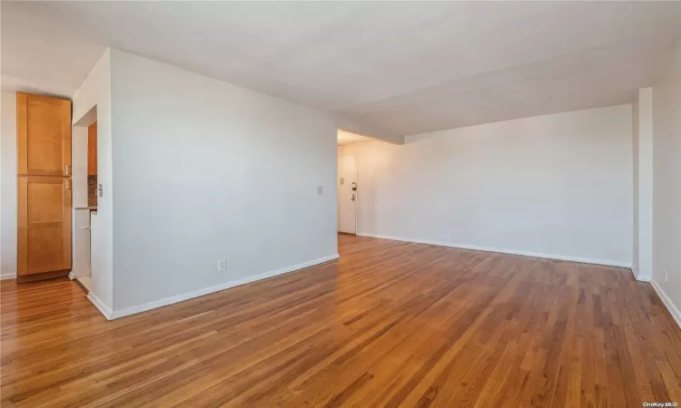 Hardwood floors throughout