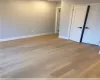 Spare room with light hardwood / wood-style flooring