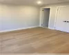 Unfurnished room featuring light hardwood / wood-style flooring