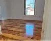 Spare room featuring hardwood / wood-style floors