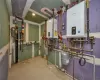 Utilities with tankless water heater