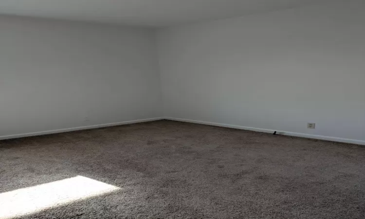 Unfurnished room with carpet floors