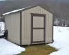 View of snow covered structure