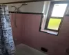 Bathroom with shower / tub combo